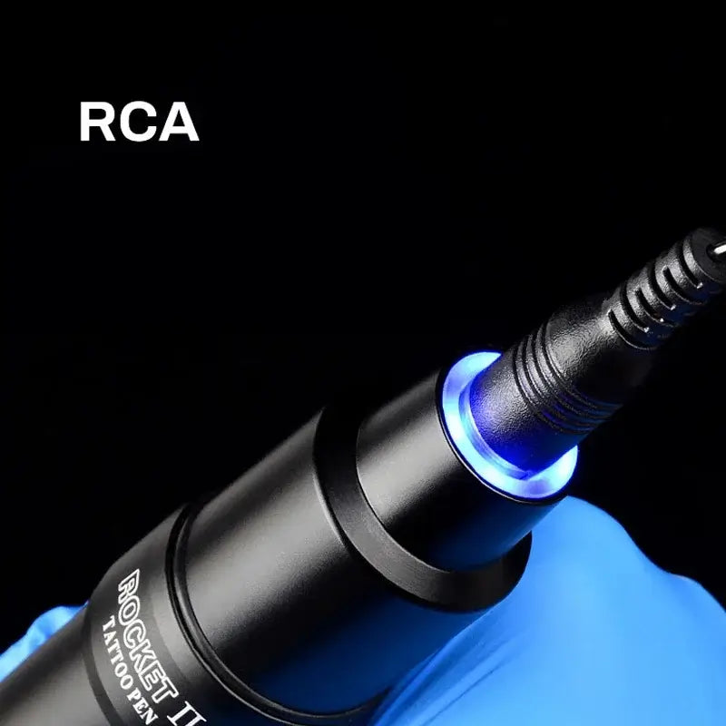 Professional Rocket II Tattoo Pen Rotary Pen Gun With Light Powerful Japan Motor Tattoo Pen for Linner & Shader Tattoo Machine