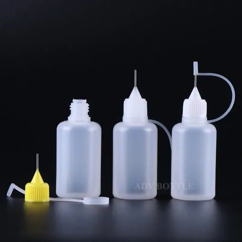 Wholesale3-120ml Sub-bottling Translucent Pigment Essential Oil Squeeze Oil-injecting Tattoo Pigment Sub-bottling Needle Bottle